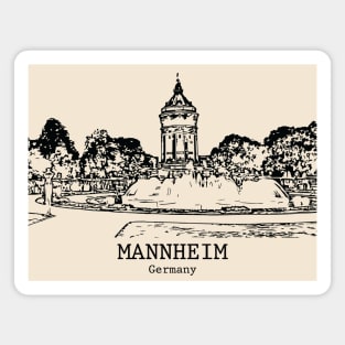 Mannheim - Germany Magnet